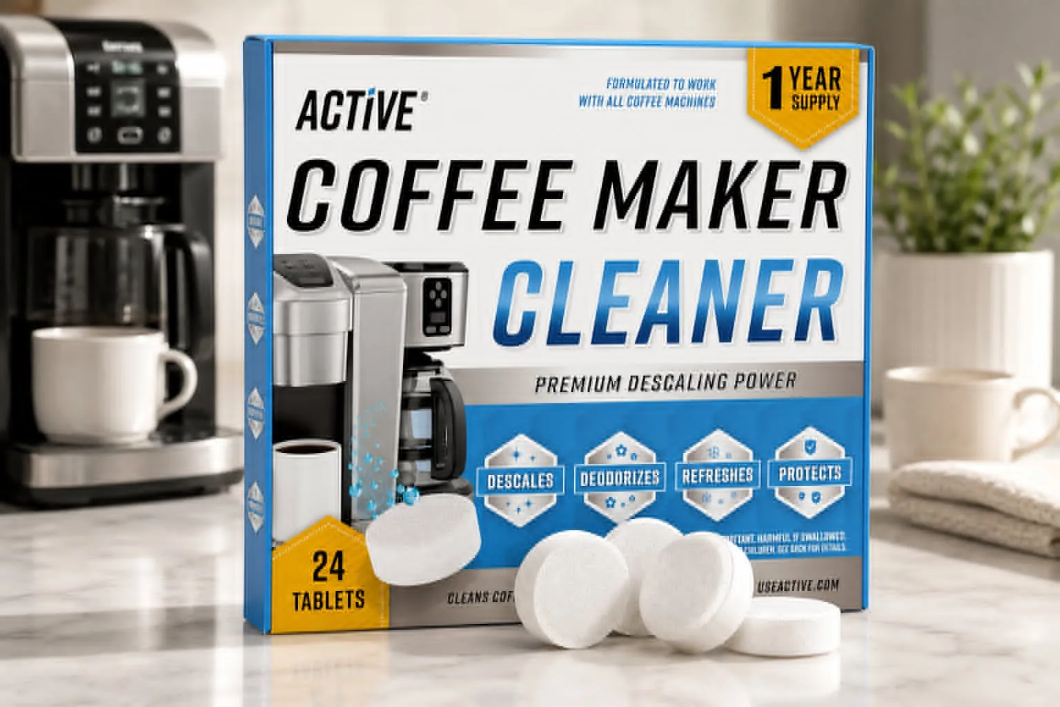 ACTIVE Coffee Machine Cleaner Descaler Tablets: A Practical Guide to Better-Tasting Coffee